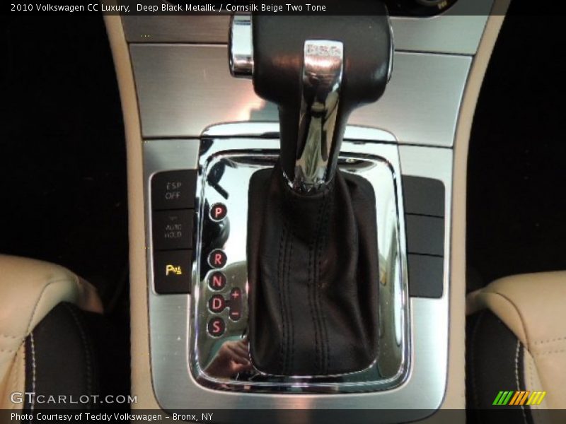 Deep Black Metallic / Cornsilk Beige Two Tone 2010 Volkswagen CC Luxury