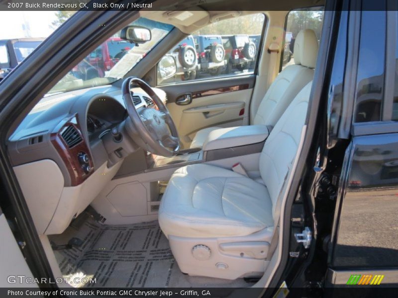 Black Onyx / Neutral 2007 Buick Rendezvous CX