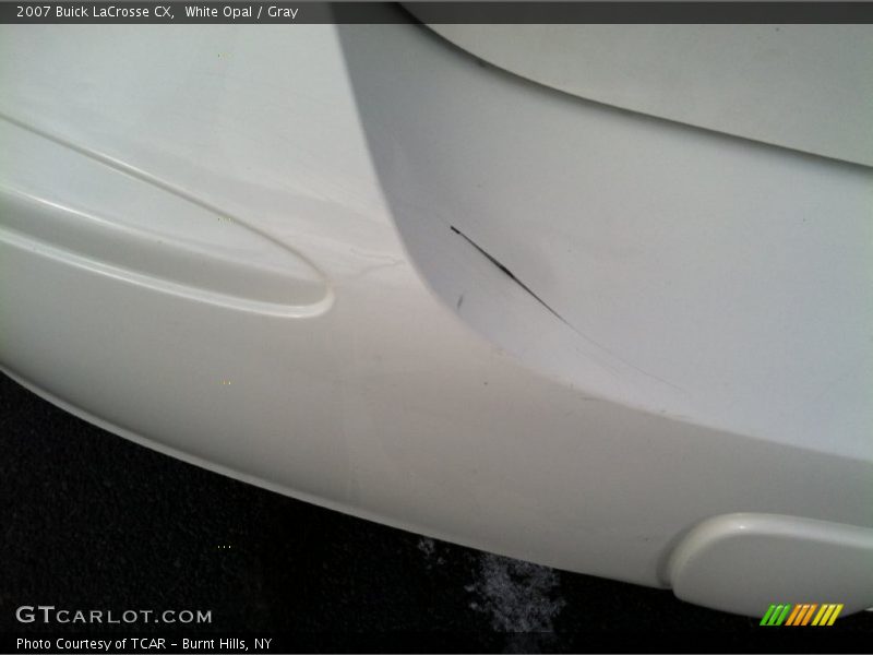 White Opal / Gray 2007 Buick LaCrosse CX