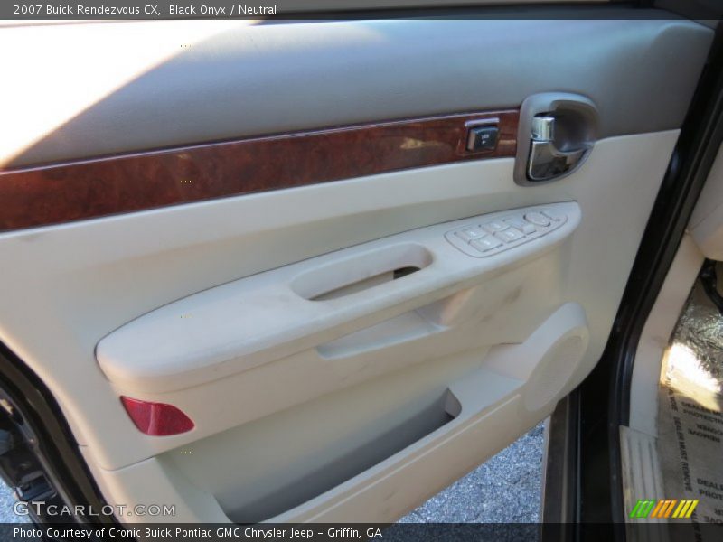 Black Onyx / Neutral 2007 Buick Rendezvous CX