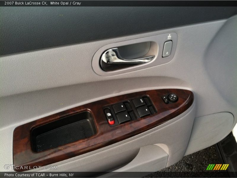 White Opal / Gray 2007 Buick LaCrosse CX