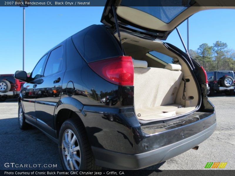 Black Onyx / Neutral 2007 Buick Rendezvous CX