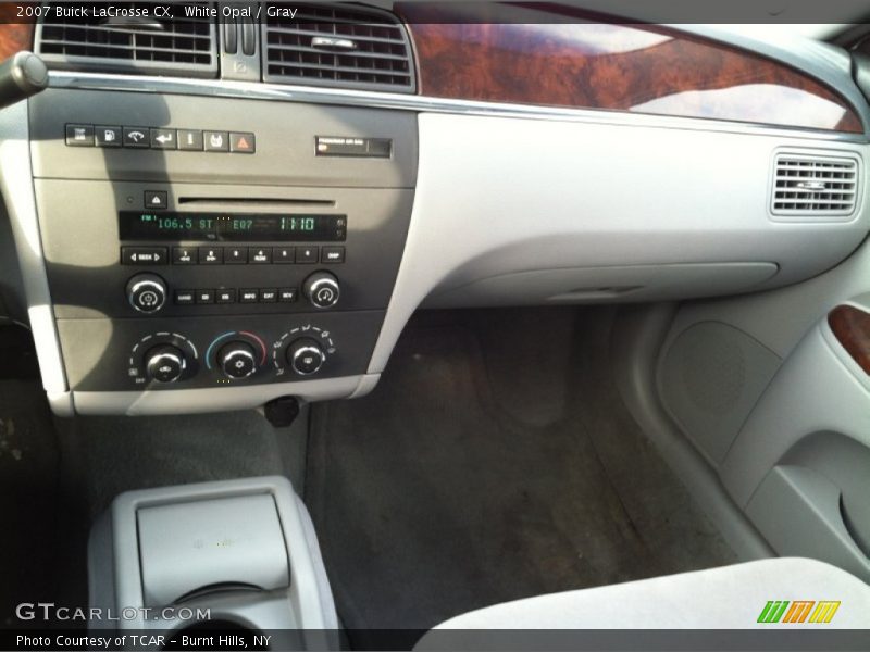 White Opal / Gray 2007 Buick LaCrosse CX