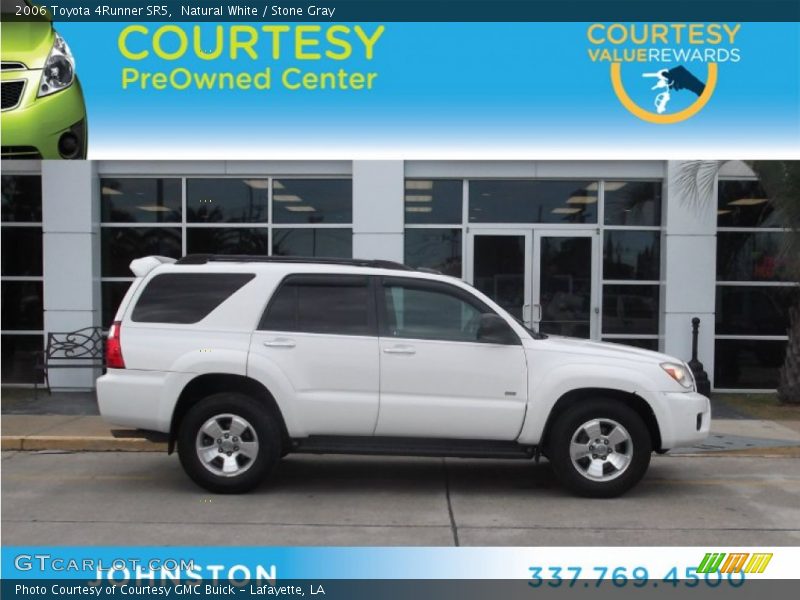 Natural White / Stone Gray 2006 Toyota 4Runner SR5
