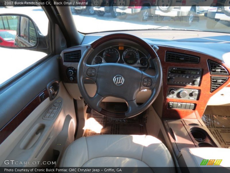 Black Onyx / Neutral 2007 Buick Rendezvous CX