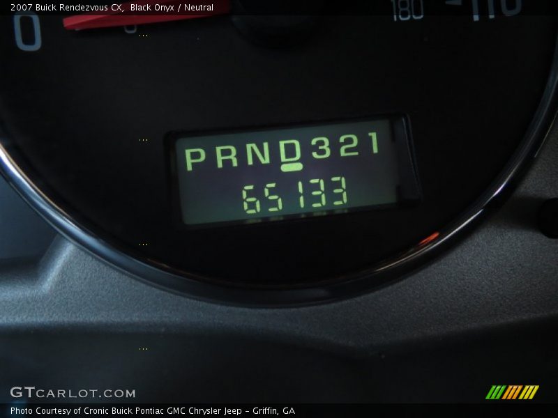 Black Onyx / Neutral 2007 Buick Rendezvous CX