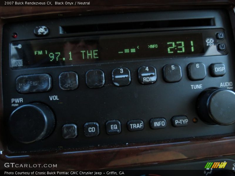 Black Onyx / Neutral 2007 Buick Rendezvous CX