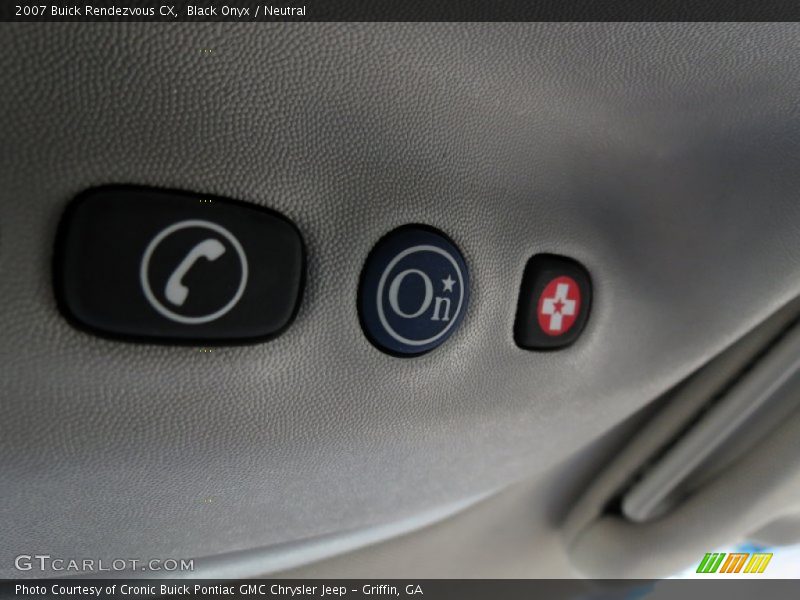 Black Onyx / Neutral 2007 Buick Rendezvous CX