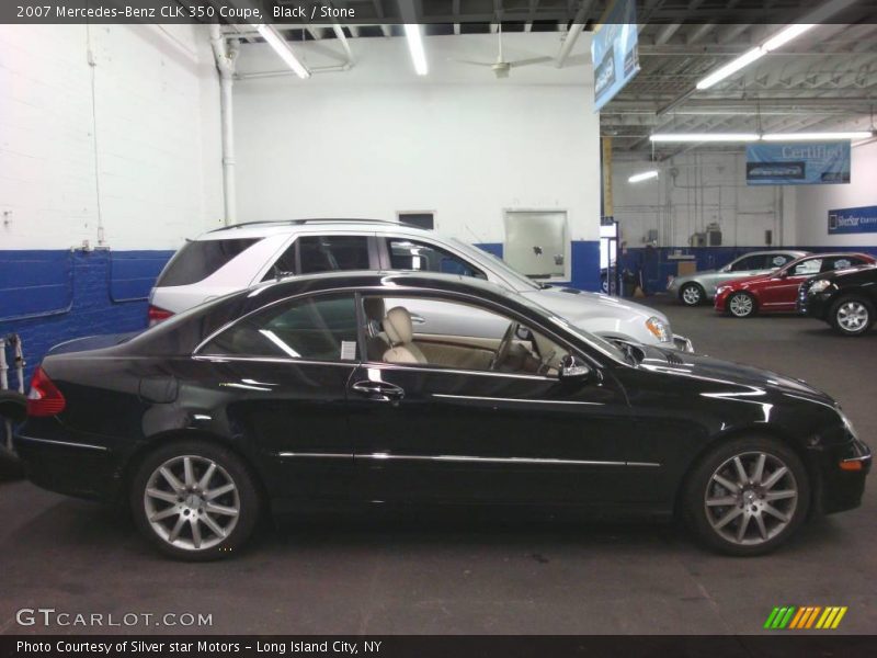 Black / Stone 2007 Mercedes-Benz CLK 350 Coupe