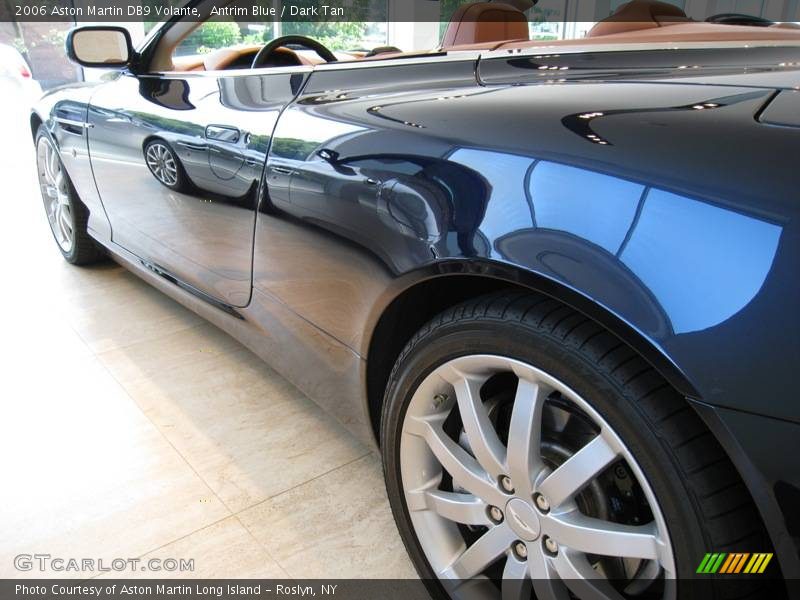Antrim Blue / Dark Tan 2006 Aston Martin DB9 Volante