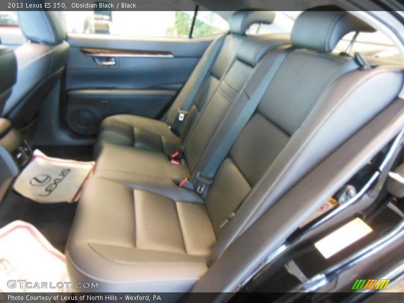 Obsidian Black / Black 2013 Lexus ES 350