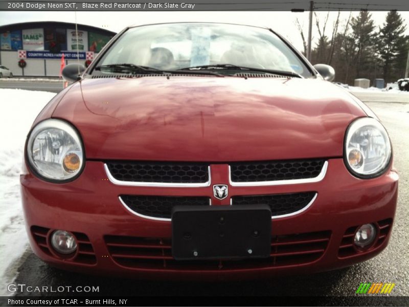 Blaze Red Pearlcoat / Dark Slate Gray 2004 Dodge Neon SXT