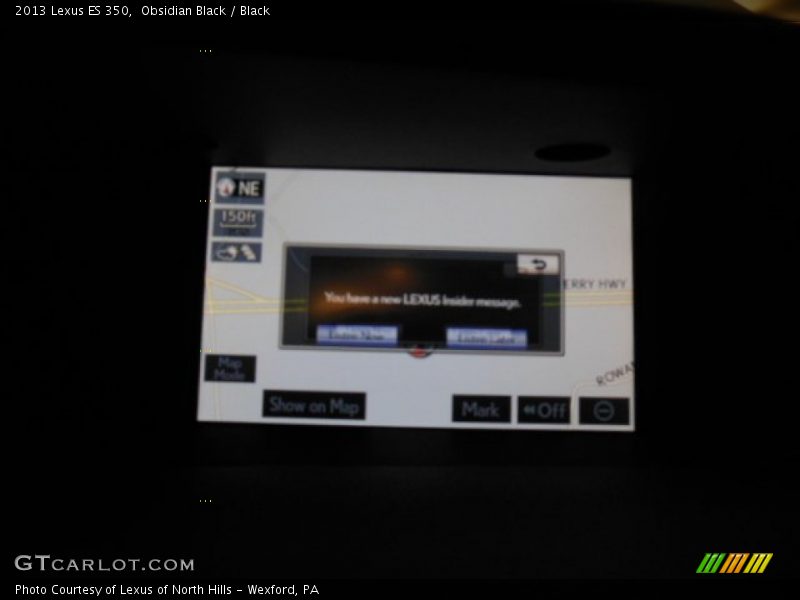 Obsidian Black / Black 2013 Lexus ES 350