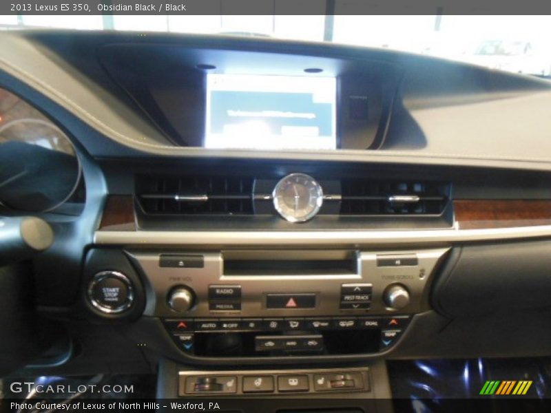 Obsidian Black / Black 2013 Lexus ES 350