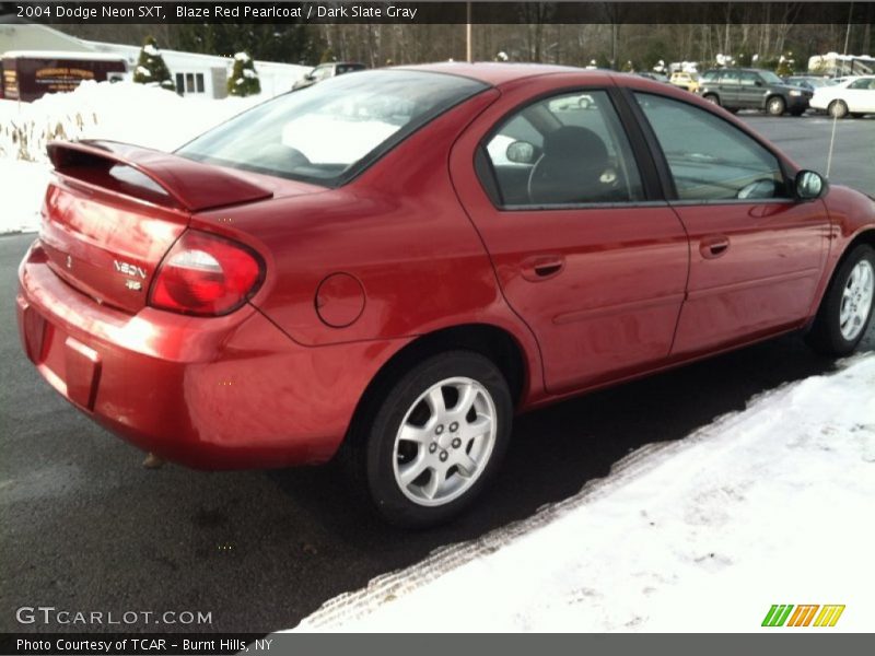 Blaze Red Pearlcoat / Dark Slate Gray 2004 Dodge Neon SXT