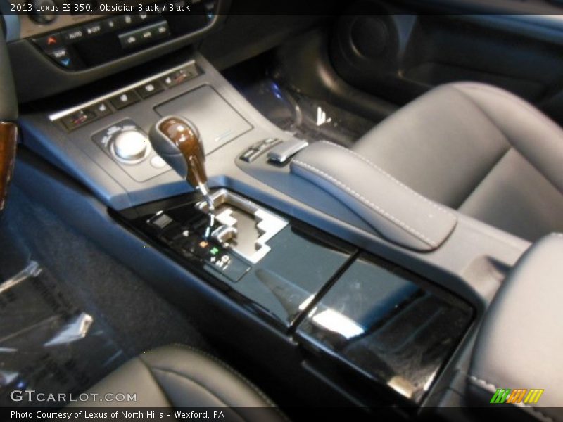 Obsidian Black / Black 2013 Lexus ES 350