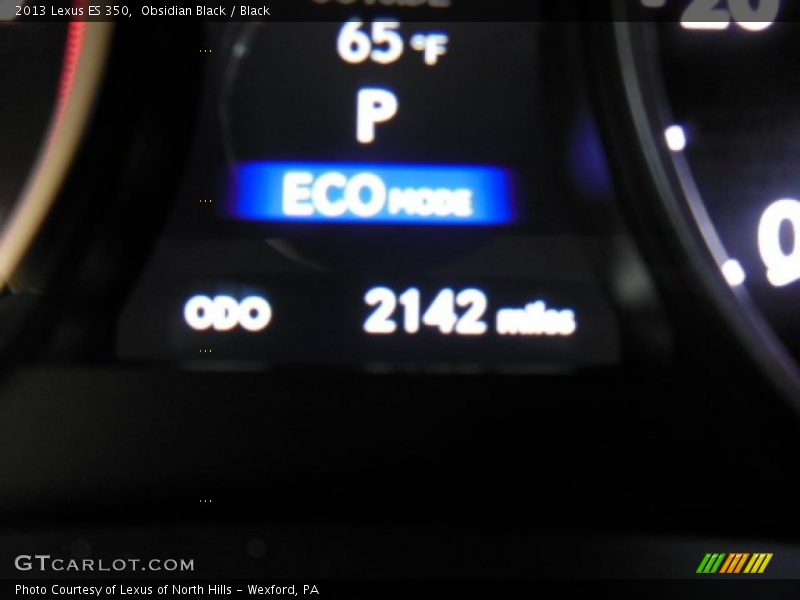 Obsidian Black / Black 2013 Lexus ES 350