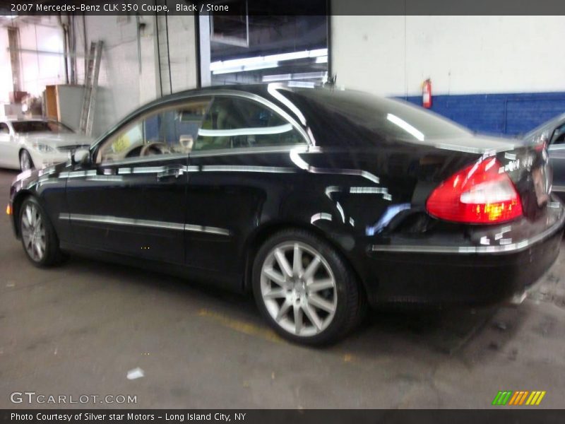 Black / Stone 2007 Mercedes-Benz CLK 350 Coupe
