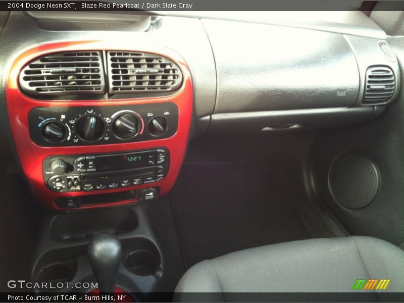 Blaze Red Pearlcoat / Dark Slate Gray 2004 Dodge Neon SXT