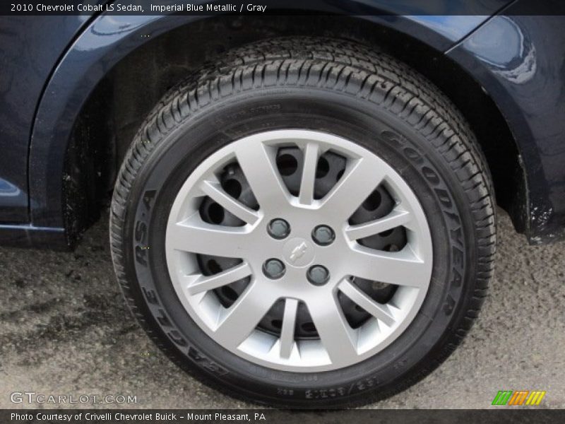 Imperial Blue Metallic / Gray 2010 Chevrolet Cobalt LS Sedan