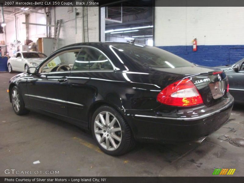 Black / Stone 2007 Mercedes-Benz CLK 350 Coupe