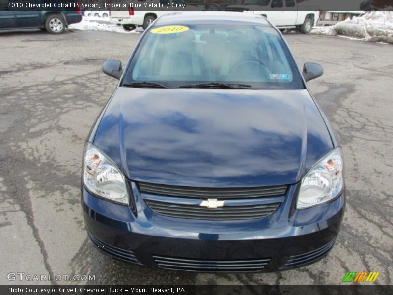Imperial Blue Metallic / Gray 2010 Chevrolet Cobalt LS Sedan