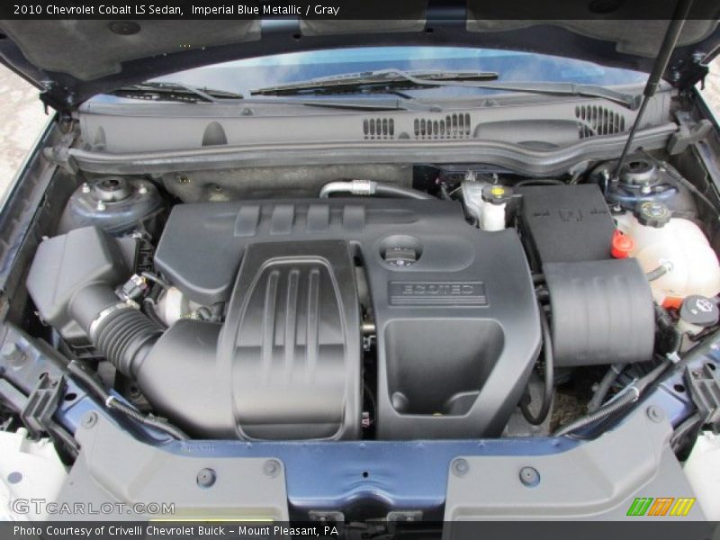 Imperial Blue Metallic / Gray 2010 Chevrolet Cobalt LS Sedan