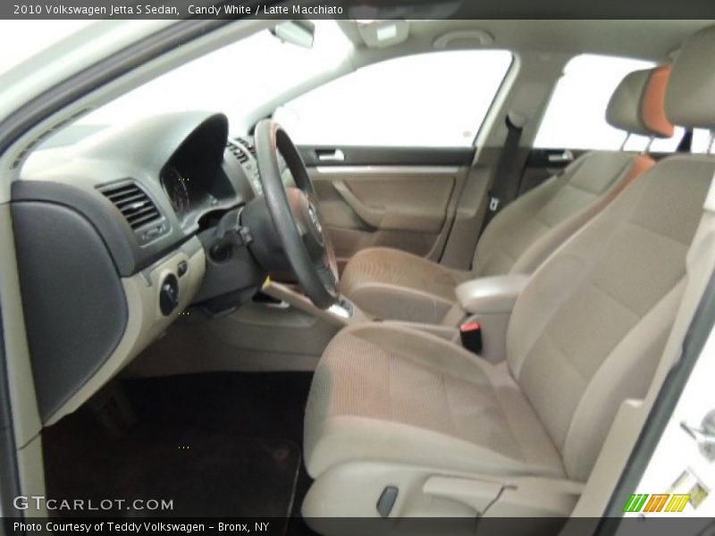 Candy White / Latte Macchiato 2010 Volkswagen Jetta S Sedan