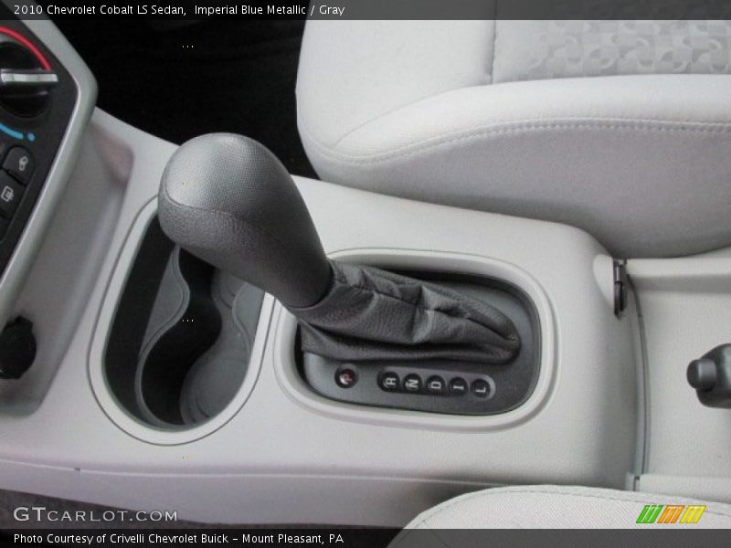 Imperial Blue Metallic / Gray 2010 Chevrolet Cobalt LS Sedan