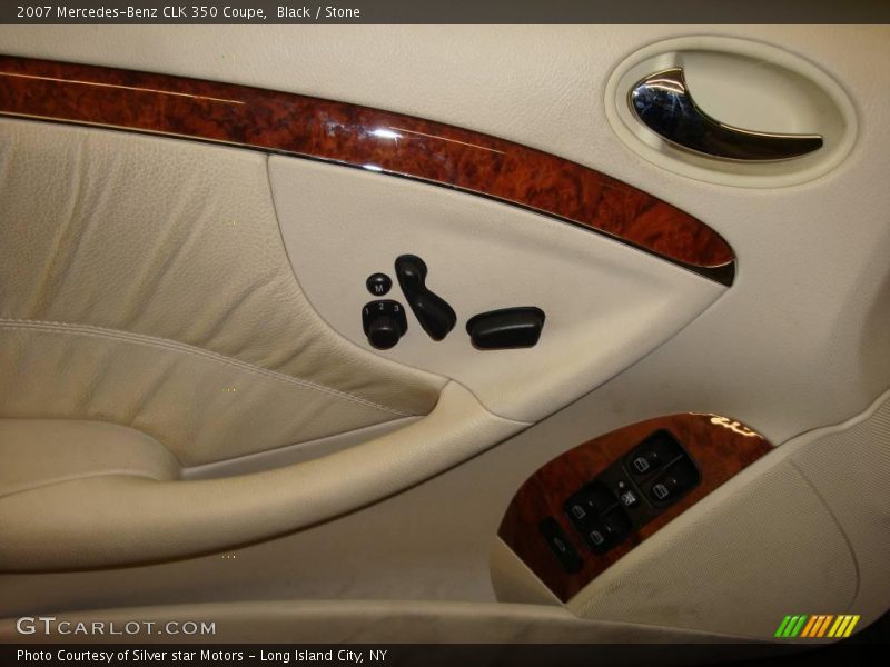 Black / Stone 2007 Mercedes-Benz CLK 350 Coupe
