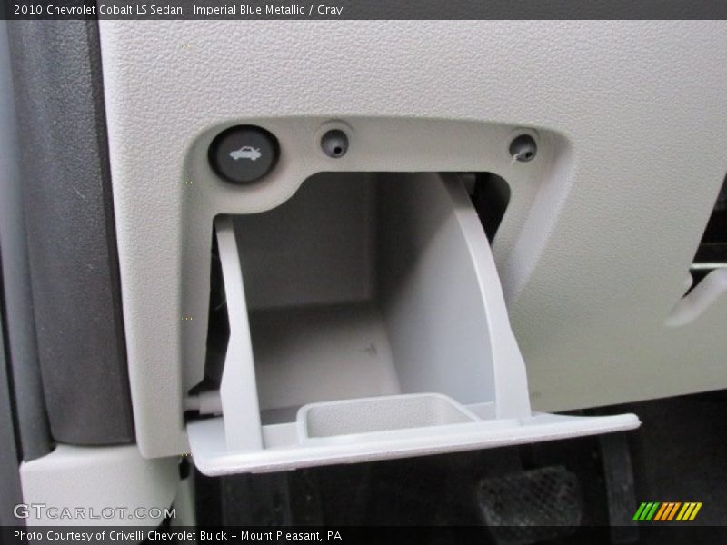 Imperial Blue Metallic / Gray 2010 Chevrolet Cobalt LS Sedan