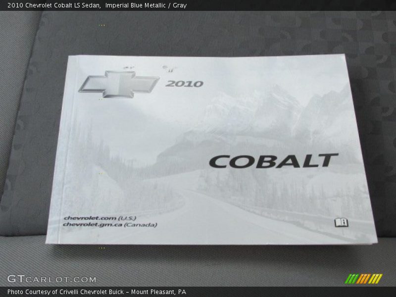 Imperial Blue Metallic / Gray 2010 Chevrolet Cobalt LS Sedan