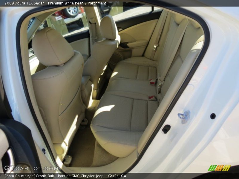 Premium White Pearl / Parchment 2009 Acura TSX Sedan