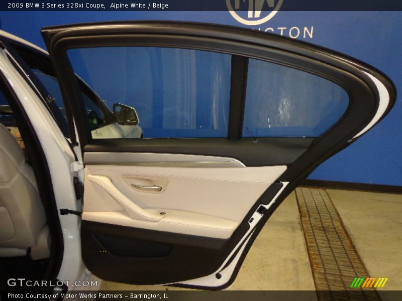 Alpine White / Beige 2009 BMW 3 Series 328xi Coupe