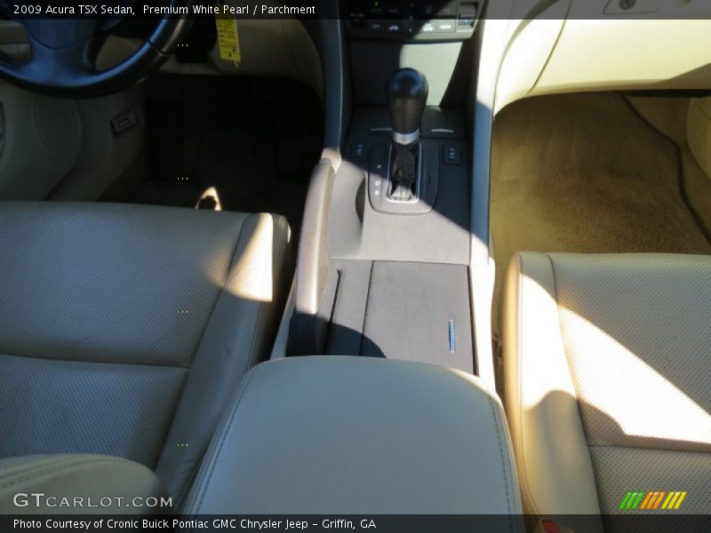 Premium White Pearl / Parchment 2009 Acura TSX Sedan