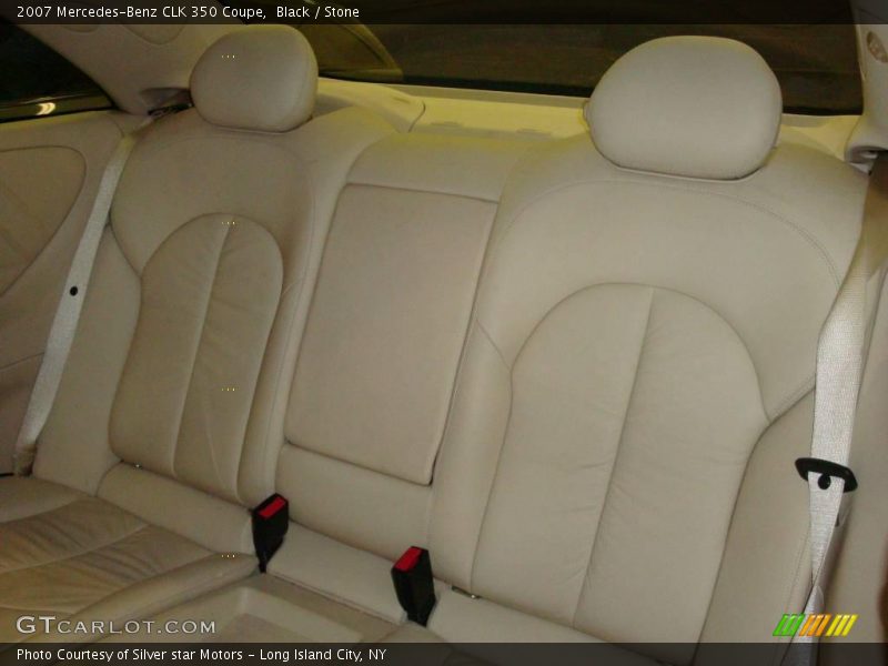 Black / Stone 2007 Mercedes-Benz CLK 350 Coupe