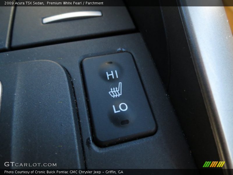 Premium White Pearl / Parchment 2009 Acura TSX Sedan