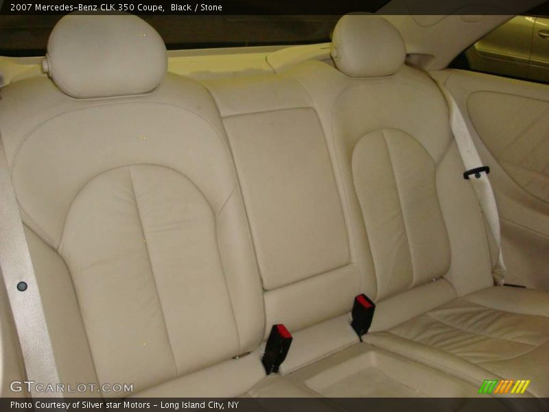 Black / Stone 2007 Mercedes-Benz CLK 350 Coupe