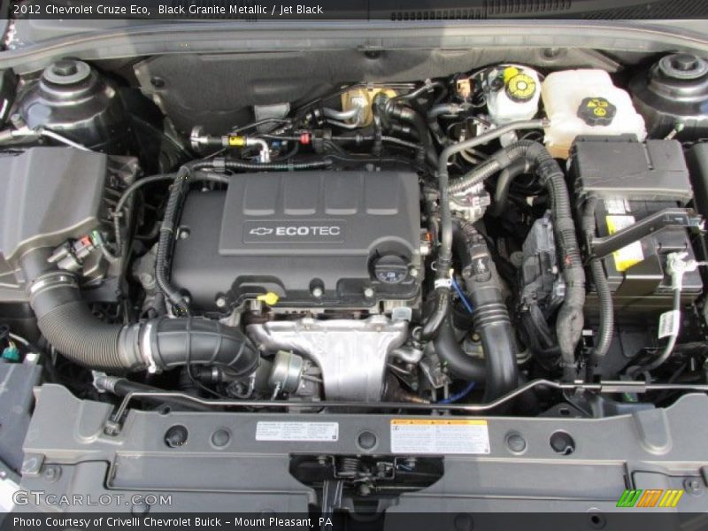  2012 Cruze Eco Engine - 1.4 Liter DI Turbocharged DOHC 16-Valve VVT 4 Cylinder