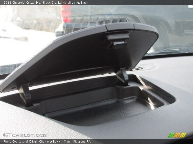 Black Granite Metallic / Jet Black 2012 Chevrolet Cruze Eco