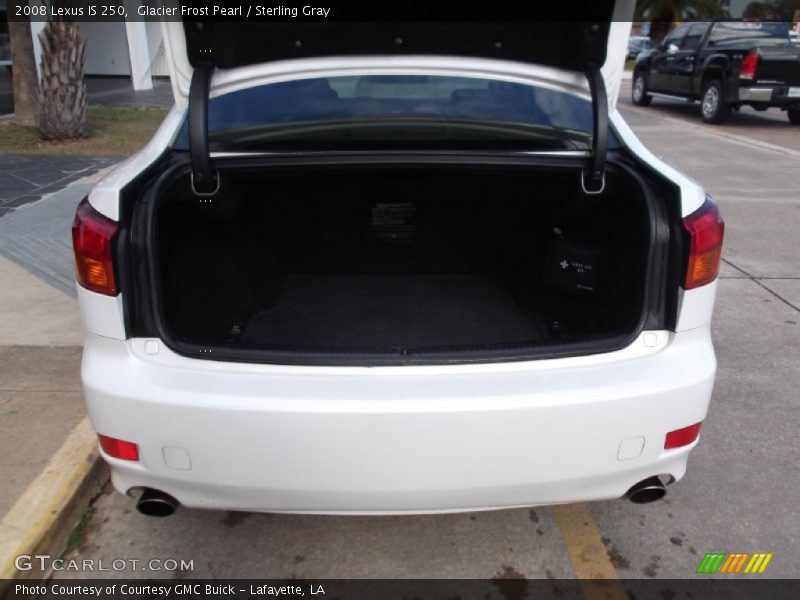 Glacier Frost Pearl / Sterling Gray 2008 Lexus IS 250