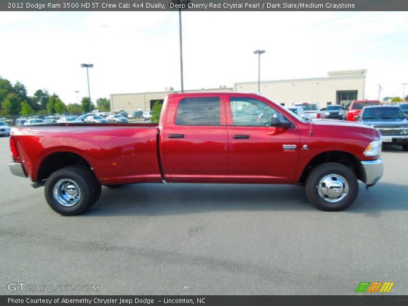 Deep Cherry Red Crystal Pearl / Dark Slate/Medium Graystone 2012 Dodge Ram 3500 HD ST Crew Cab 4x4 Dually