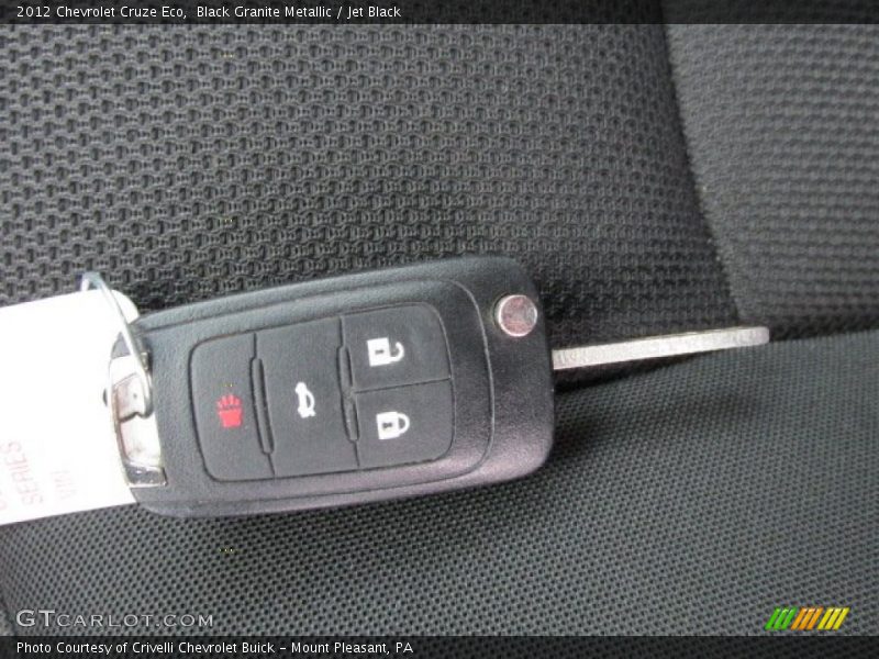 Keys of 2012 Cruze Eco