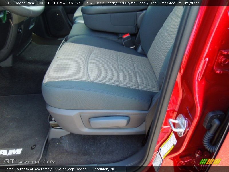 Deep Cherry Red Crystal Pearl / Dark Slate/Medium Graystone 2012 Dodge Ram 3500 HD ST Crew Cab 4x4 Dually