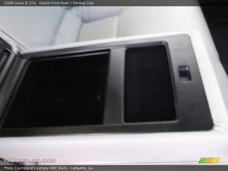 Glacier Frost Pearl / Sterling Gray 2008 Lexus IS 250