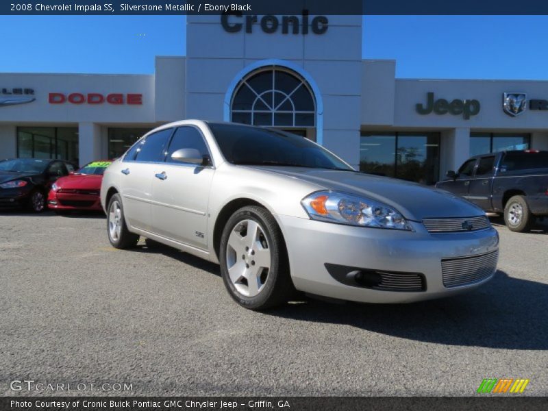 Silverstone Metallic / Ebony Black 2008 Chevrolet Impala SS