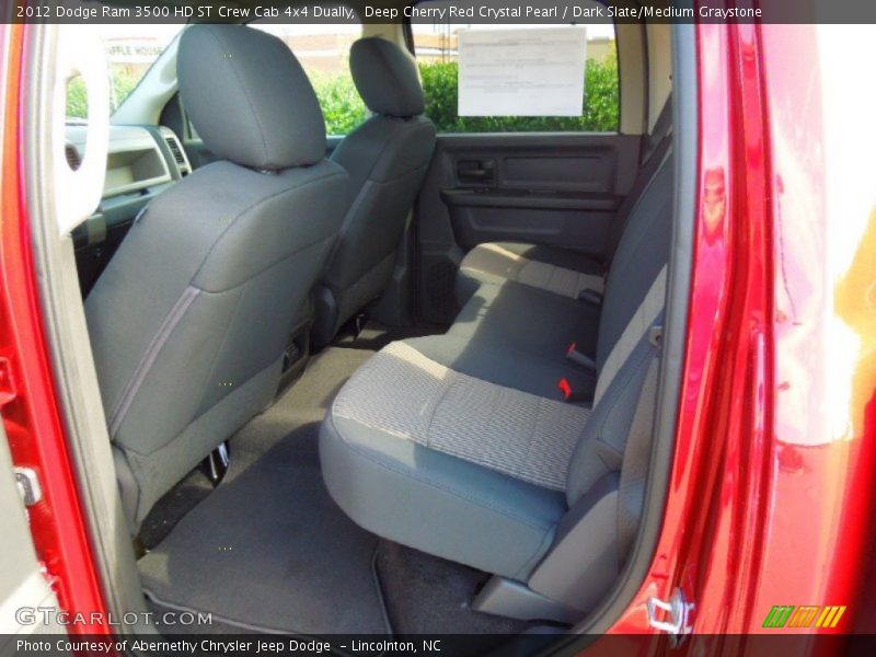 Deep Cherry Red Crystal Pearl / Dark Slate/Medium Graystone 2012 Dodge Ram 3500 HD ST Crew Cab 4x4 Dually