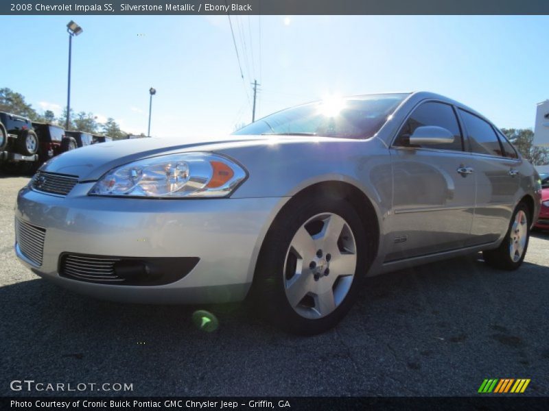 Silverstone Metallic / Ebony Black 2008 Chevrolet Impala SS