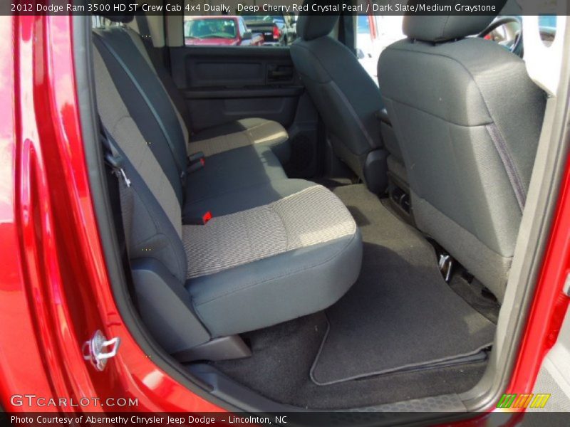 Deep Cherry Red Crystal Pearl / Dark Slate/Medium Graystone 2012 Dodge Ram 3500 HD ST Crew Cab 4x4 Dually