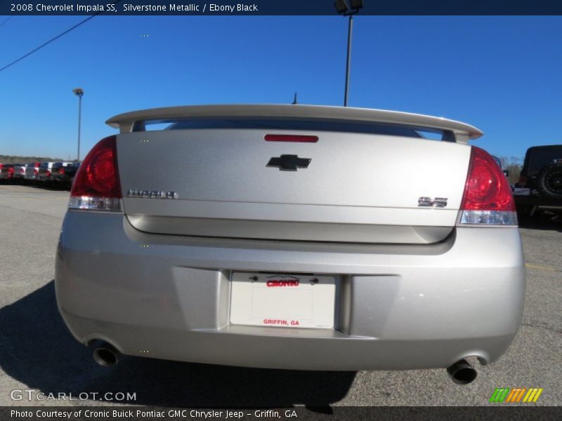 Silverstone Metallic / Ebony Black 2008 Chevrolet Impala SS